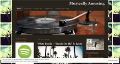 Desktop Screenshot of musicallyamusing.com